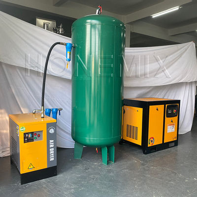 معدات مساعدة قوية 7.5KW / 10HP جهاز ضغط الهواء المسمار مجموعة