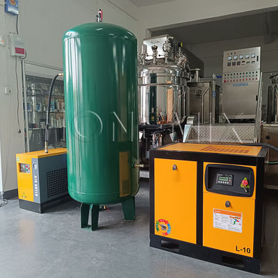 معدات مساعدة قوية 7.5KW / 10HP جهاز ضغط الهواء المسمار مجموعة