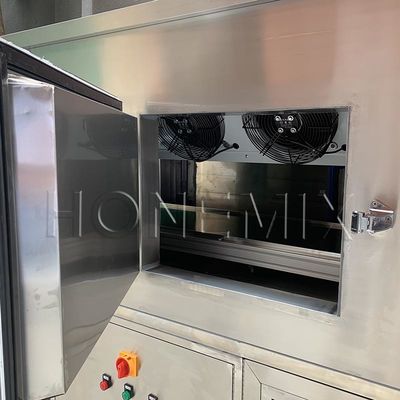 AC380V / 50Hz آلة أحمر الشفاه التلقائية مستحضرات التجميل نفق تبريد أحمر الشفاه