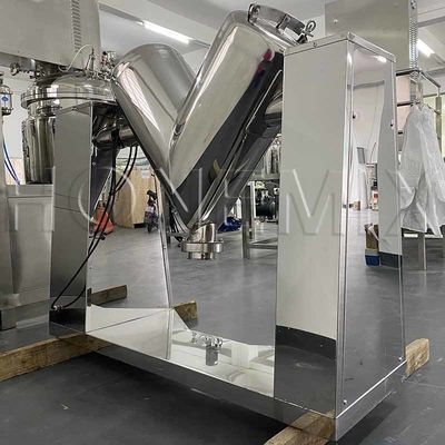 آلة خلط مسحوق جاف شكل V SUS316L خلاط مسحوق البروتين CE