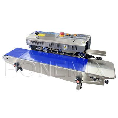 آلة الختم الأفقية للفيلم البلاستيكي 600W التدفئة الكهربائية